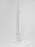 КН5.70 Кронштейн напольный регулируемый (высота стойки 700мм). Внутреннее крепление.