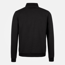 Мужская теннисная кофта Le Coq Sportif ESS T/T FZ Sweat No.1 M - черный