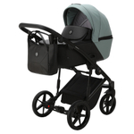 Детская универсальная коляска Adamex MOBI Deluxe SD-14 (3в1) 100% экокожа