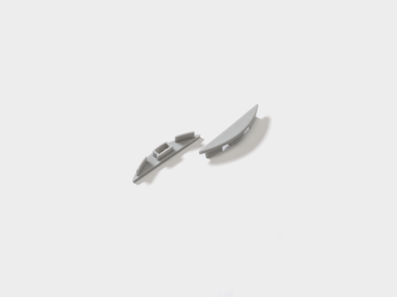 Комплект заглушек для профиля SWG ARC-608FL-ECS 008623