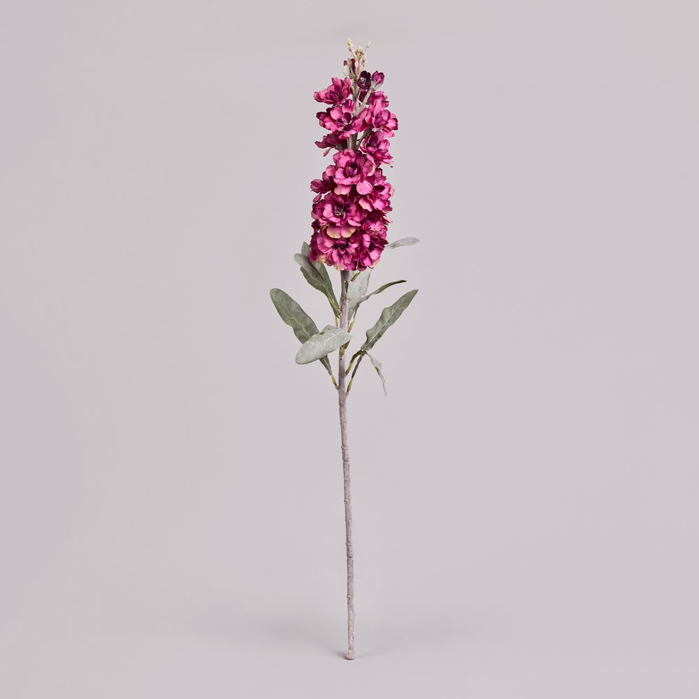 ЦВЕТОК ИСКУССТВЕННЫЙ "ДЕЛЬФИНИУМ" ВЫСОТА=81СМ. (МАЛ=12 ШТ/КОР=48ШТ.)