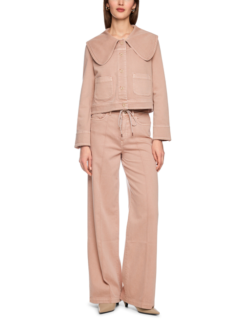 Джинсовая куртка из хлопка