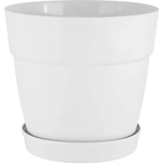 Горшок для цветов InGreen Villa de Fiori, фикс.поддон, 20л, D360мм, на колесиках,белоснежн