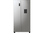 Холодильник двухкамерный Gorenje NRR9185EAXLWD Side by Side серебристый