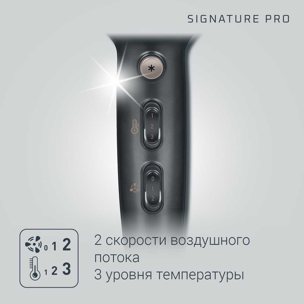 Фен Rowenta Signature PRO AC motor CV7827F0