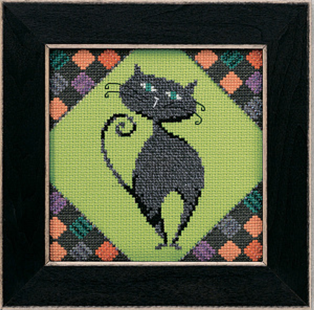 "Дымка-аллея кошек"-DM30-2014 вышивка