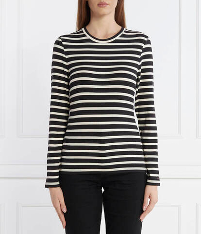 Блузка Tommy Hilfiger - черный(WW0WW40592)