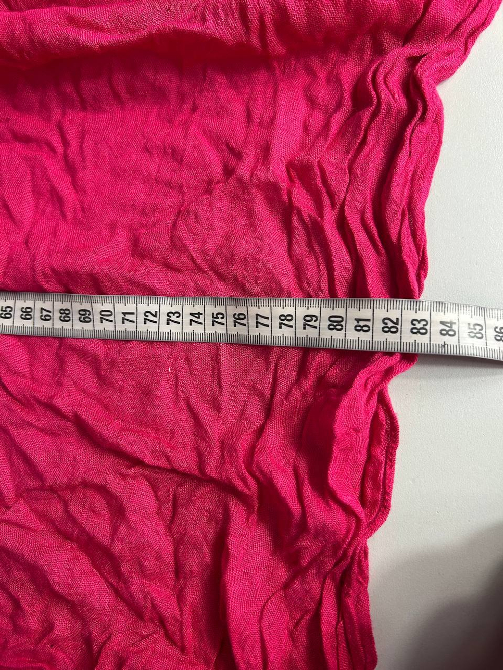 Палантин цвета сочной ягодки