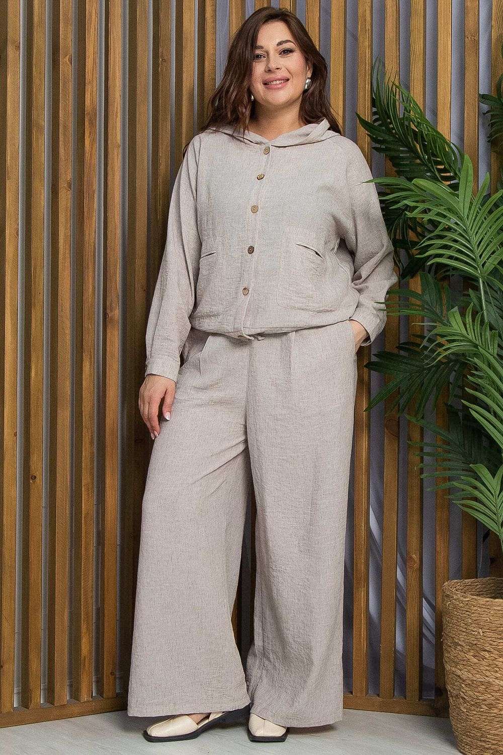 Костюм Луговые цветы (бежевый) К13786-18М LT Collection