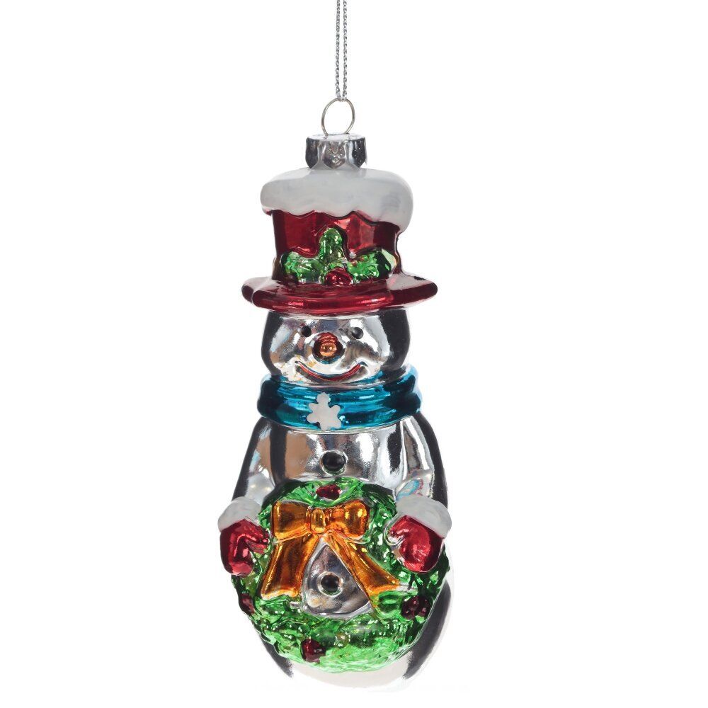 GAEM Украшение новогоднее "Снеговик", L5 W4 H12,5 см, 3в.