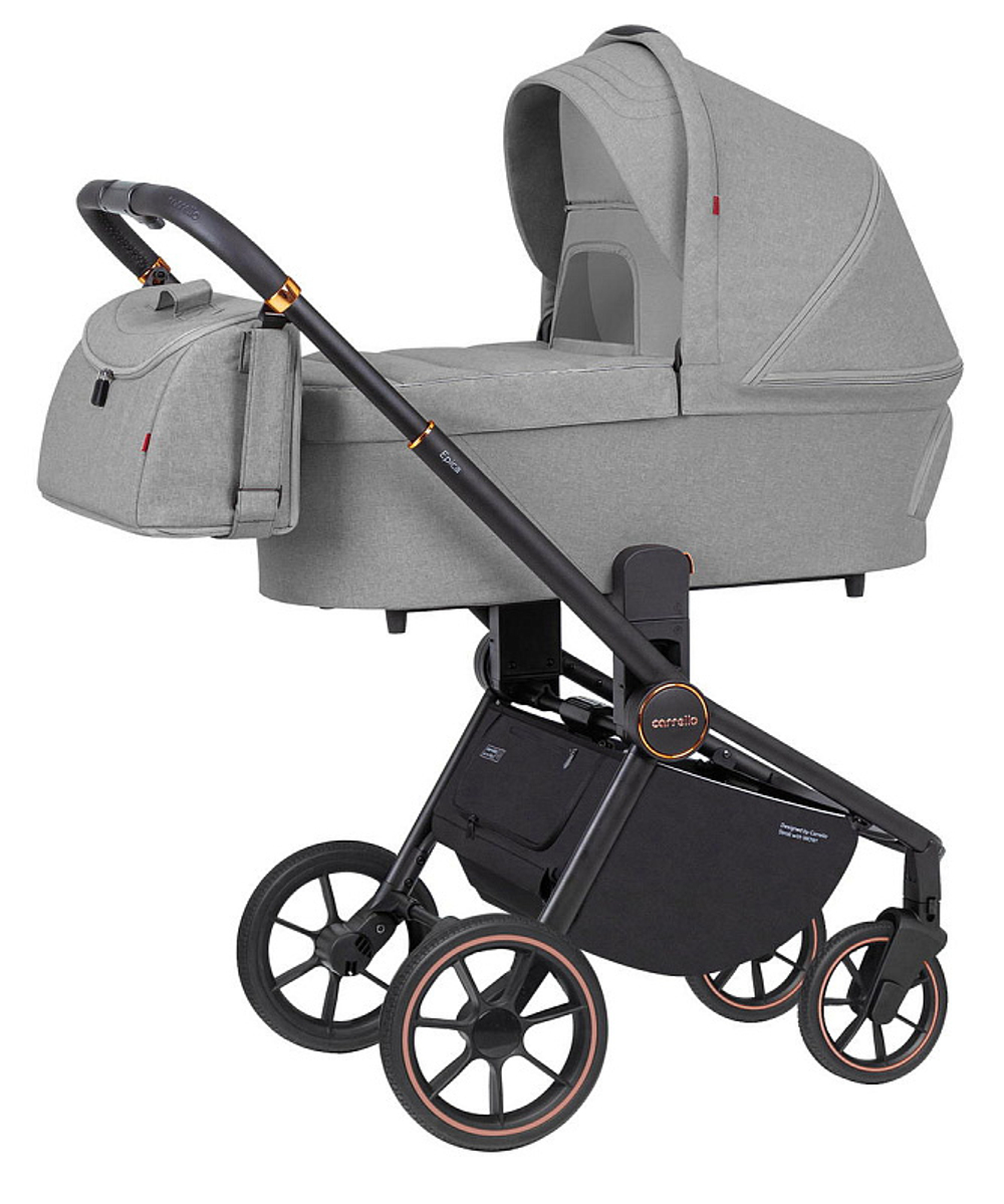 Коляска 2 в 1 Carrello Epica CRL-8510/1 Silver Grey