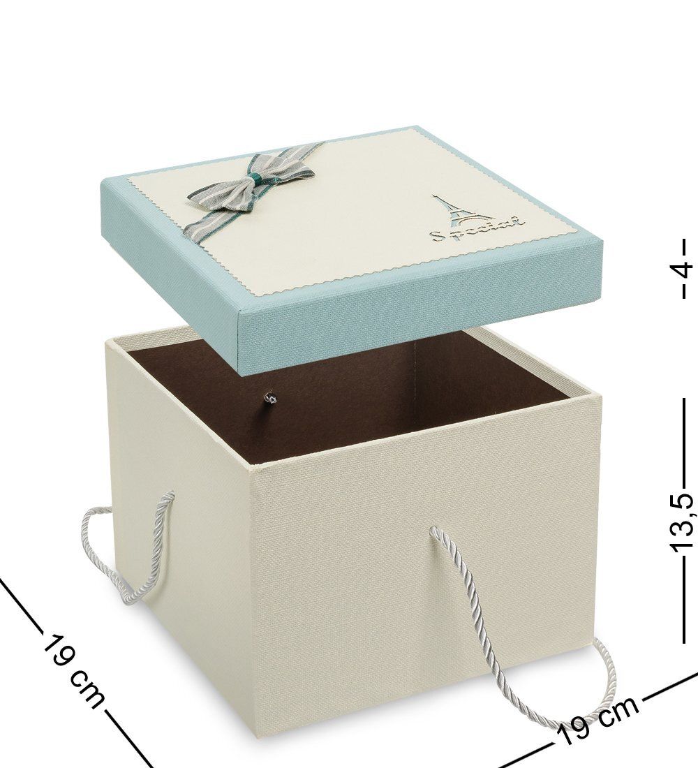 Packing Symphony WF-83-B Набор коробок из 3шт «Квадрат» цв.беж./голуб.