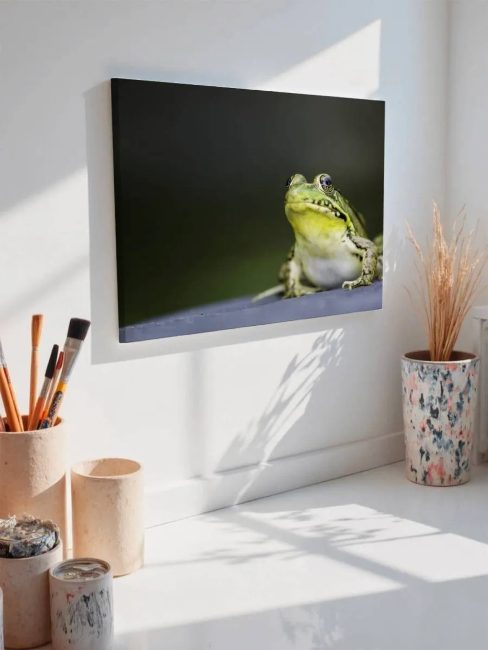 Картина на стену 40 X 50 Лягушка