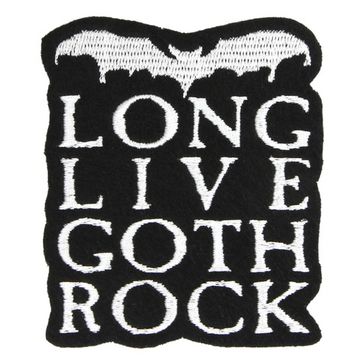 Нашивка Long live goth rock (242)