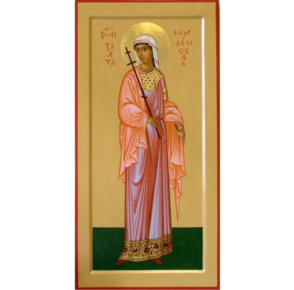 Злата (Хриса, Хрисия) Могленская святая великомученица. Деревянная икона на левкасе мастерская Иконный Дом