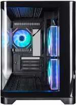 Корпус mATX 1STPLAYER UVIEW UV6 ARGB Black