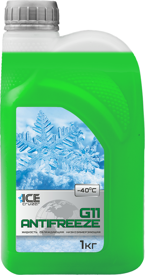 Антифриз ICE CRUIZER Green G11 -40C 1кг