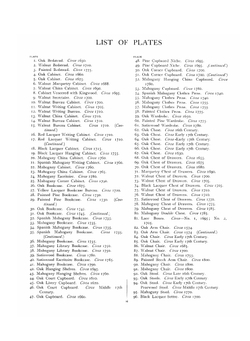 Furniture mouldings. Full size sections of moulded details on English furniture from 1574 to 1820 | E.J. Warne