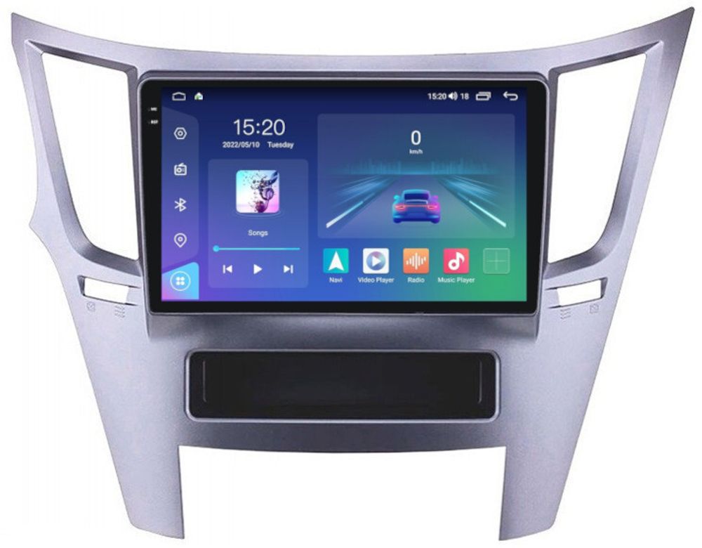 Магнитола для Subaru Legacy, Outback 2009-2015 - Parafar PF794U2K на Android 13, QLED+2K, ТОП процессор, 8Гб+128Гб, CarPlay, 4G SIM-слот