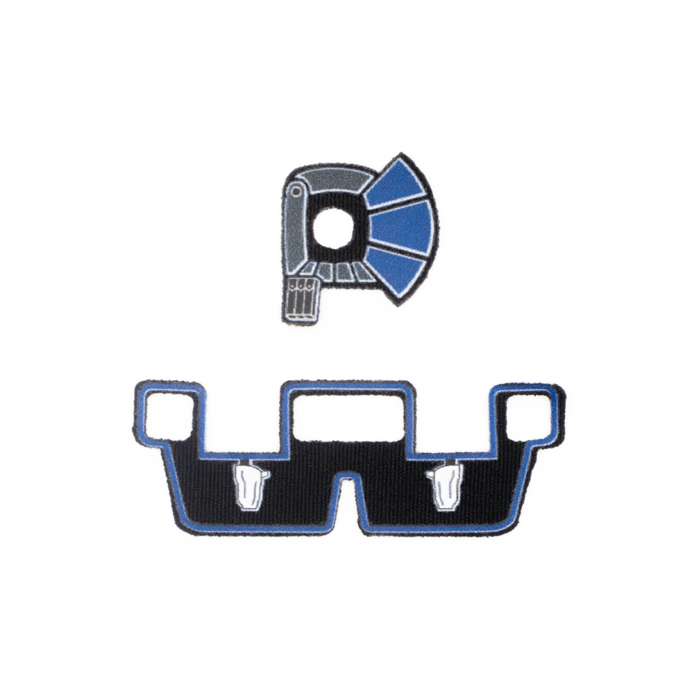 Комплект тканевых аксессуаров для клонов коммандеров (Цвета в ассортименте)