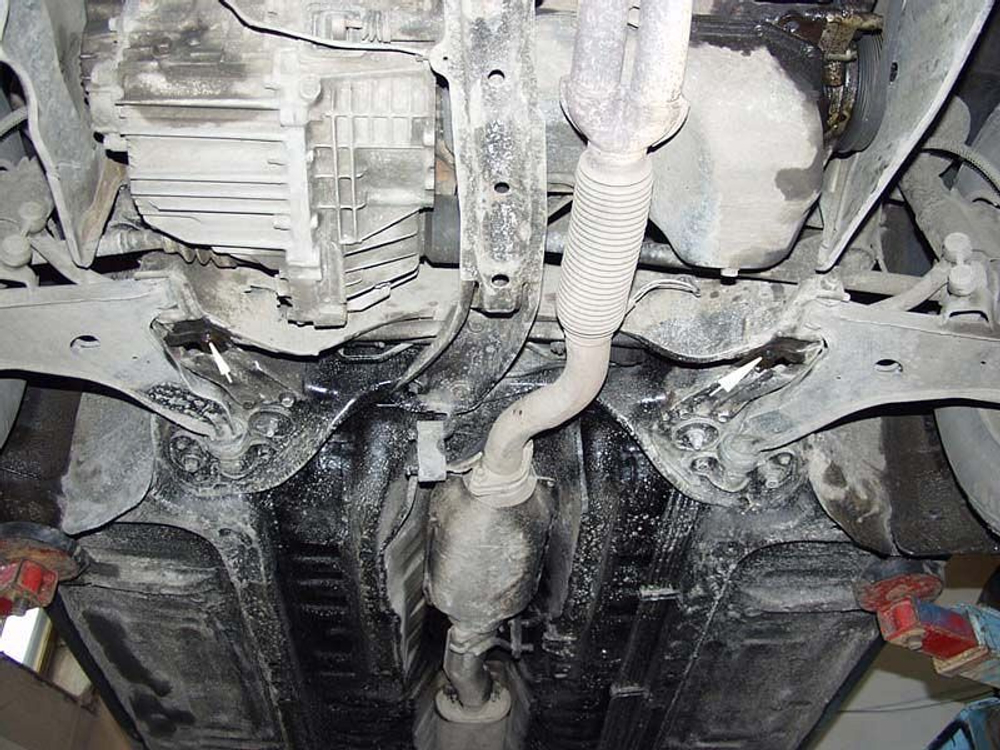 Защита картера и КПП Sheriff для Hyundai Sonata IV (EF) 1998-2001 арт.10.0053