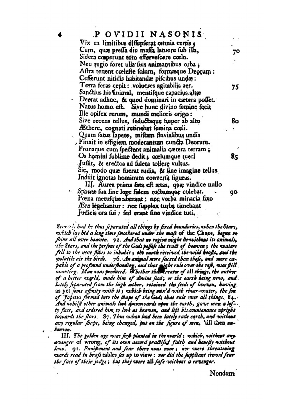 P. Ovidii Nasone Metamorphoseon Libri XV, Cum Versione Anglica, Ad Verbum, Quantum Fieri Potuit, Facta. Or, Ovid's Metamorphoses, with an English Translation, As Exact As Possible (Latin Edition) | John Clarke