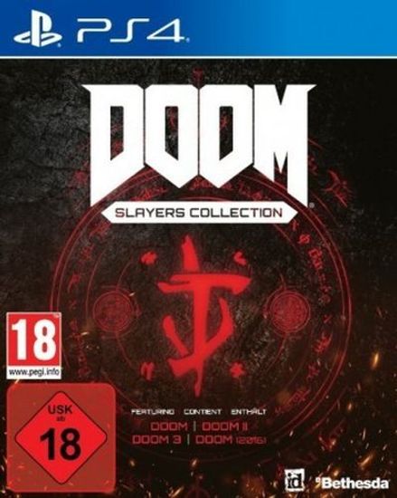 PS4 DOOM Slayers Collection (D1 + D2 + D3 + D2016) CUSA-02092 (Русские субтитры)