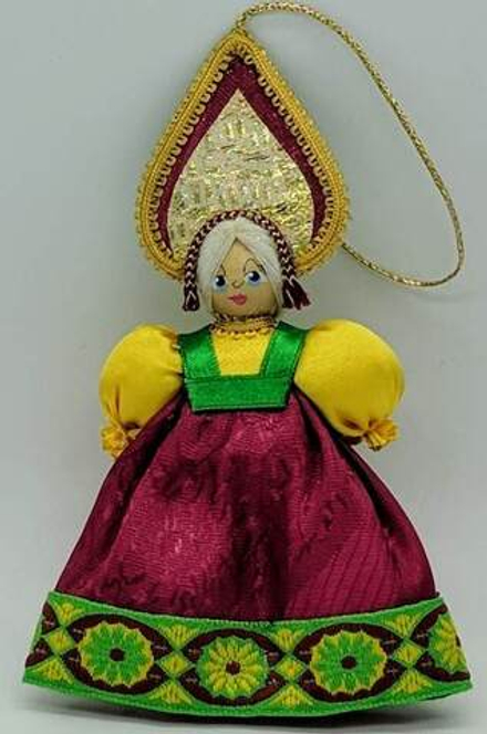 Кукла - подвеска сувенирная