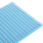 Коврик в ванну Селфи 68х38 ПВХ Лофт синий