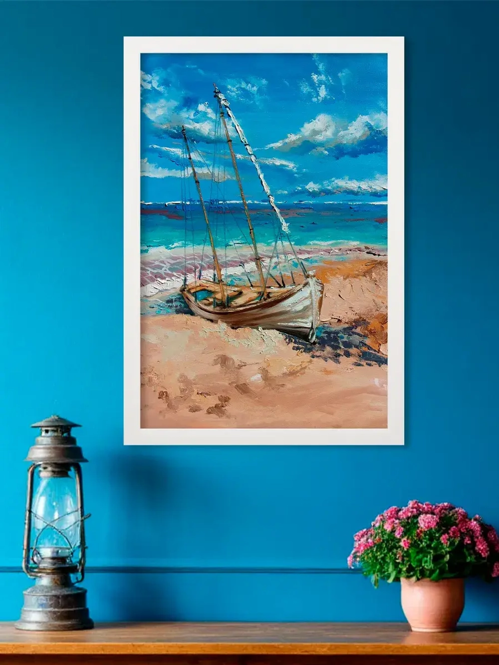 Картина на стену для интерьера на холсте 33*48 см