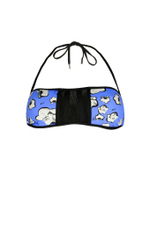 топ бикини Karl Lagerfeld Swimwear - голубой(KL20WTP24)