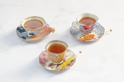 Wedgwood Чайная чашка с блюдцем Butterfly Blue 180 мл