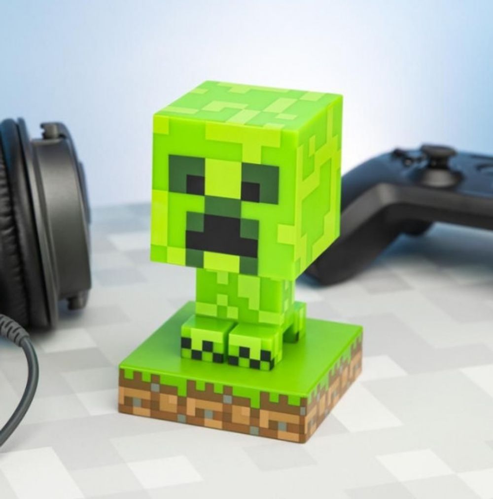 Светильник Minecraft Creeper Icon Light