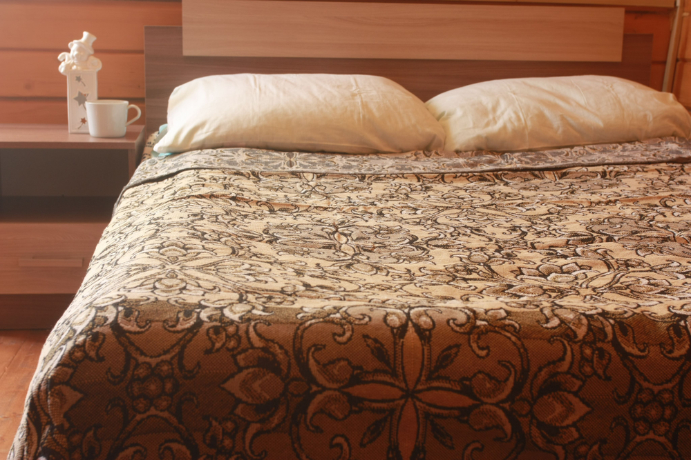 Покрывало на кровать, покрывало 2 спальное, гобелен с размерами: 200x210 см