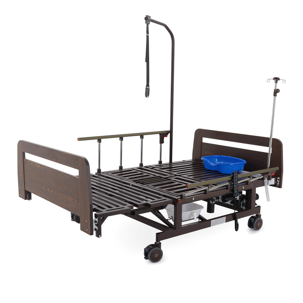 Кровать электрическая Med-Mos DB-11А (ЛДСП венге) ширина ложемента 120 см