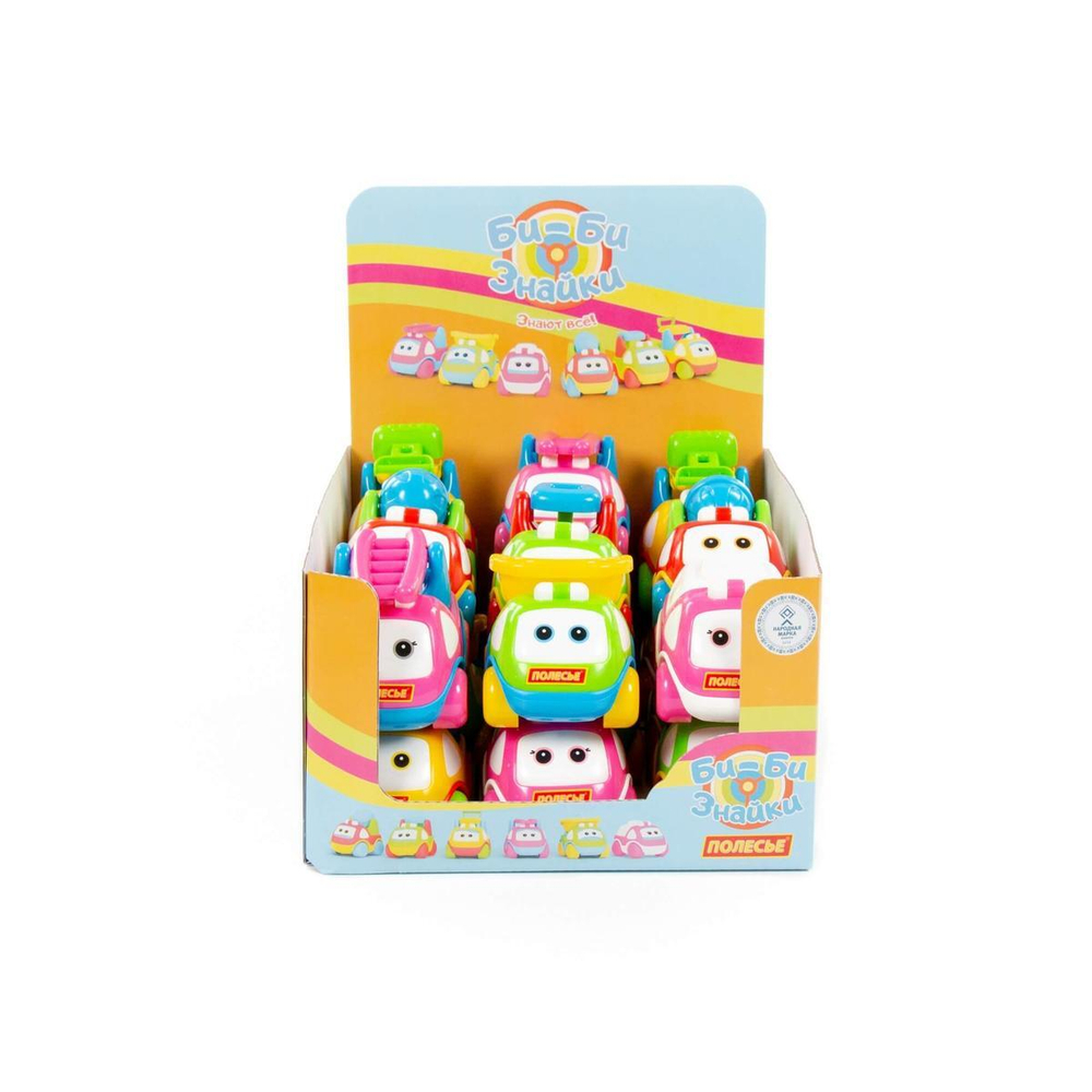 Машина "Би-Би-Знайка" в пакете (Полесье)