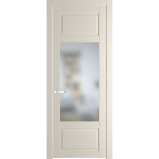 Межкомнатная дверь эмаль Profil Doors 2.3.3PD кремовая магнолия остеклённая