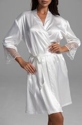 Халат Mia-Amore 3903 "Regina" белый