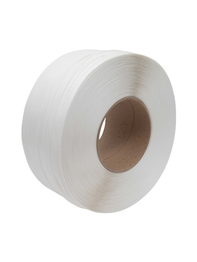 Стреппинг лента ПП Gigant 15x0,8x2 км, 240 кгс, белая GSTW-15-08-20