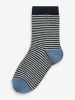 Носки хлопковые для мальчика Next 469-241, 7 шт., Синий, Серый