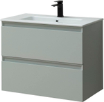Тумба с раковиной Allen Brau Eclipse 1.E1002.PWM 80 рapyrus white matt
