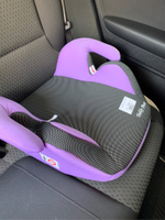 Автокресло (бустер) LB 311 (Teddy Bear) ПК (38. LILAC+BLACK DOT)