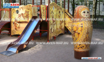 Деревянная фигура Матрешка