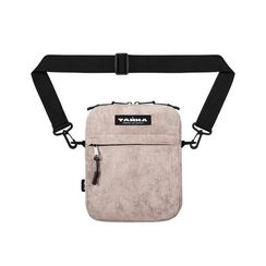 Сумка через плечо ТАЙНА Вельвет кремовый