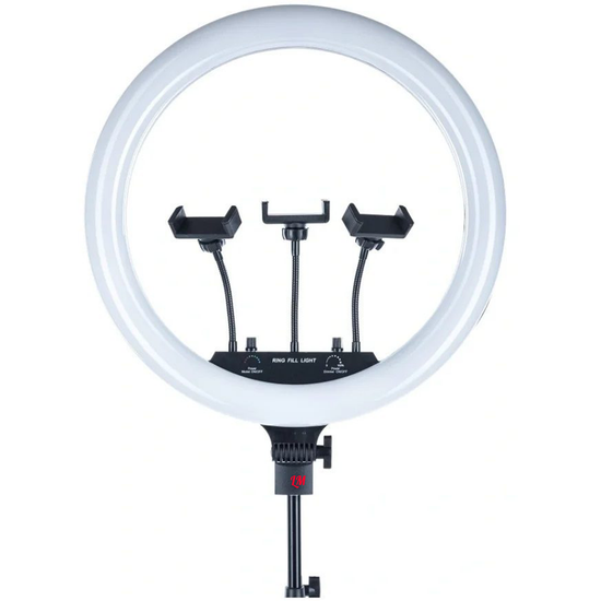 Кольцевая лампа RGB LED 45 см с держателем для смартфона MJ18