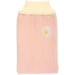 Мочалка - варежка массажная «Premium - RIKOTTO», цвет нежно-розовый, 24,5*15,5см (ZIPпакет)