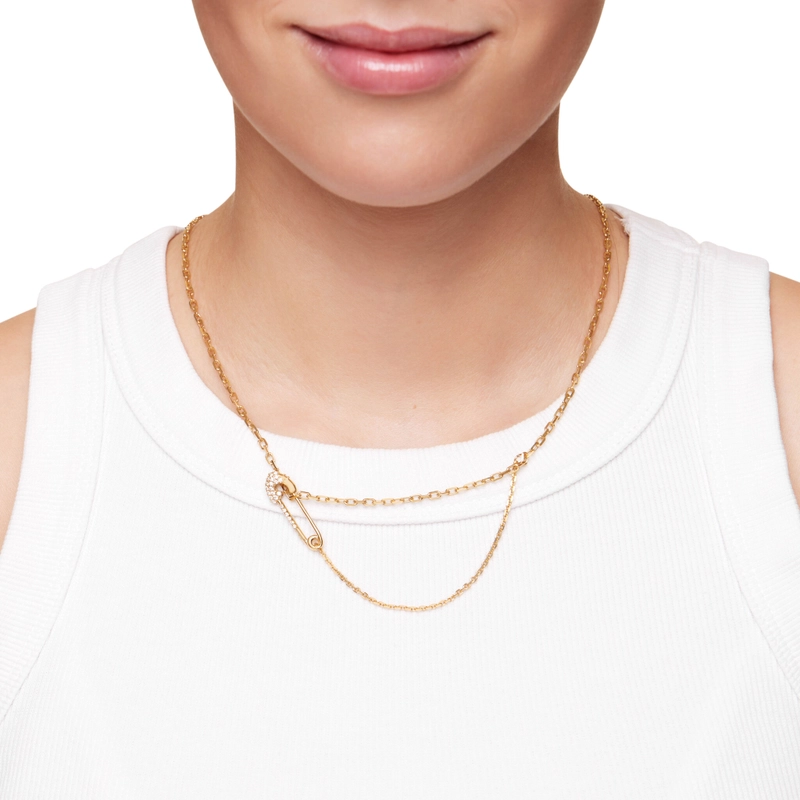 Колье Кристальная Булавка – Золото