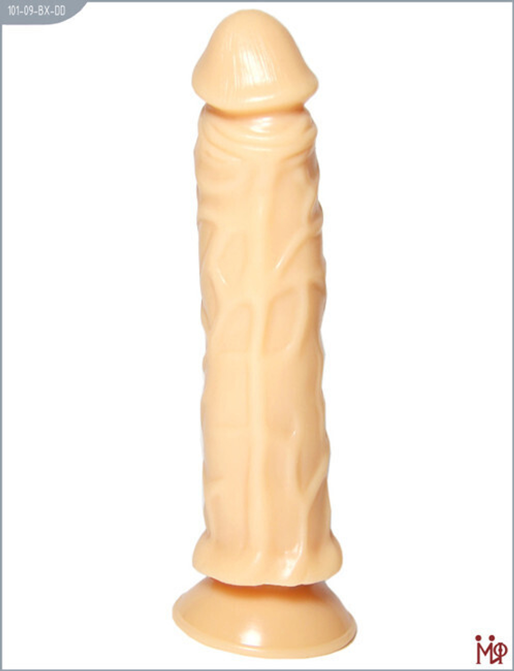 Фаллоимитатор с присоской 19,5 (Цвет: телесный)