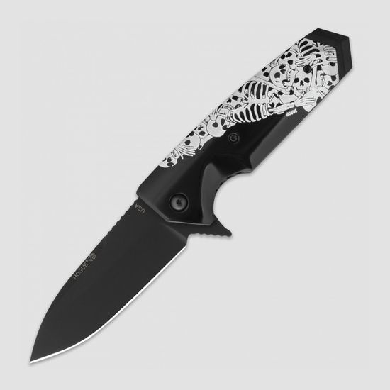 Складной нож HOGUE «Elishewitz EX-02» HG/34219BKS c клинком из стали 154CM, рукоять ABS-пластик
