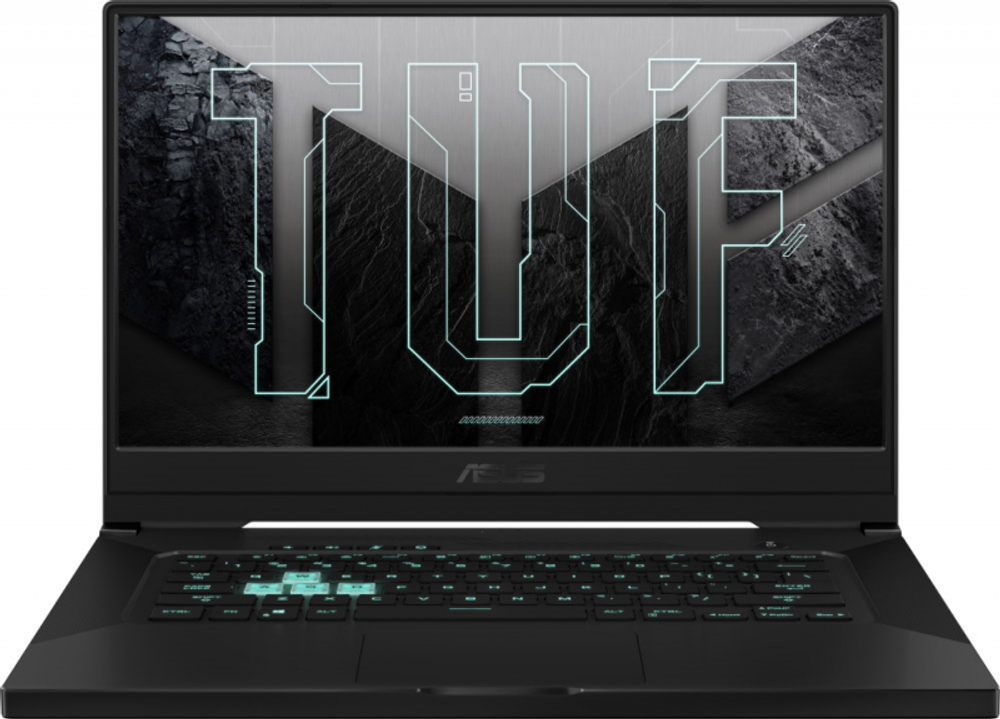 Ноутбук Asus TUF Dash F15 FX516PC-HN107 (90NR05U1-M005D0) серый 15.6"(1920x1080)IPS/ i5-11300H(3.1ГГц)/ 16Гб/ 512Gb SSD/ GeForce RTX 3050 4Гб/ нет DVD/  Без ОС/ Серый